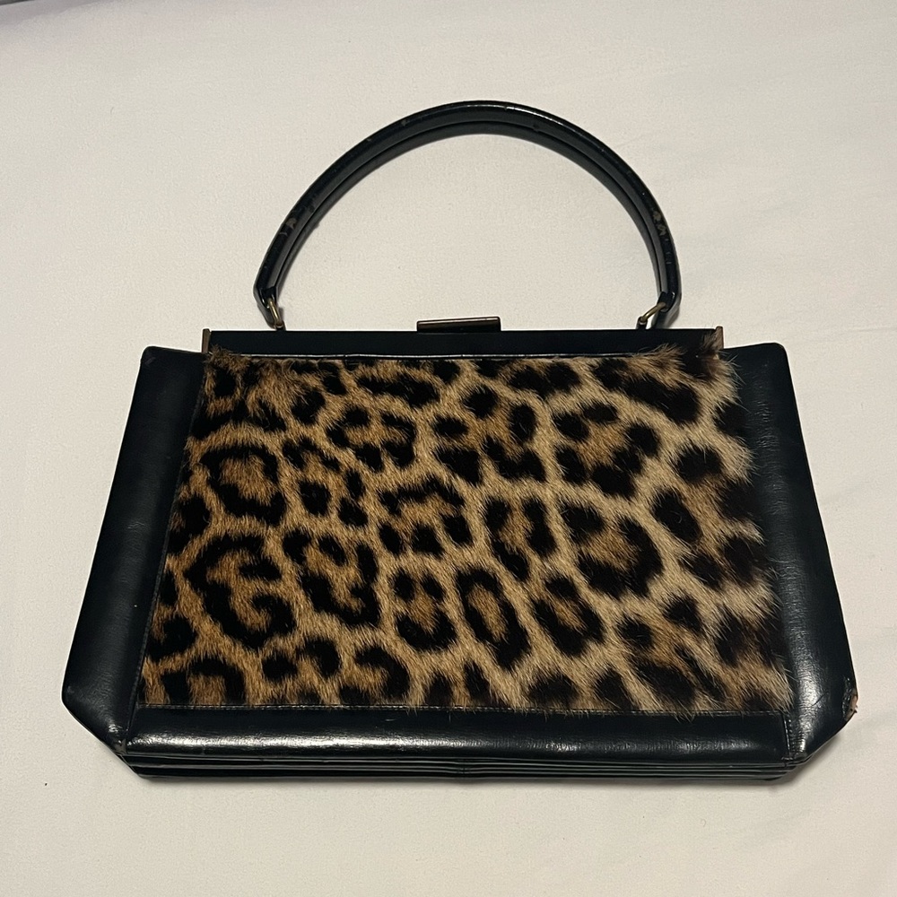 1950s GENUINE EXOTIC FUR BAG